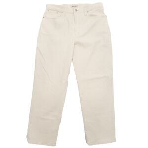 New Madewell The Perfect Vintage Straight Vintage Canvas Wash Jeans Size 32